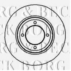 BBD4850 BORG & BECK Тормозной диск
