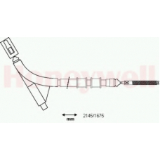 432962B BENDIX Трос, стояночная тормозная система