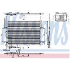 94614 NISSENS Конденсатор, кондиционер