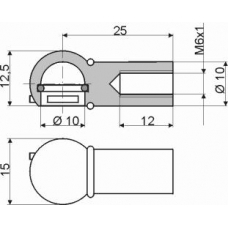 LIP128366 QUINTON HAZELL Упругий элемент, крышка багажника / помещения для 