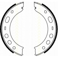 8100 20001 TRISCAN Комплект тормозных колодок, стояночная тормозная с