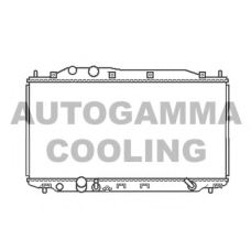 105125 AUTOGAMMA Радиатор, охлаждение двигателя