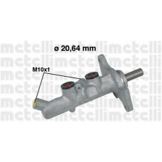 05-0592 METELLI Главный тормозной цилиндр