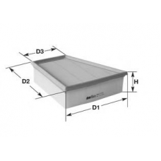 MA1176 CLEAN FILTERS Воздушный фильтр