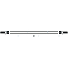 HOS3426 APEC Тормозной шланг