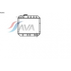 FD2043 AVA Радиатор, охлаждение двигателя