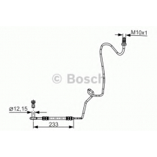 1 987 481 339 BOSCH Тормозной шланг