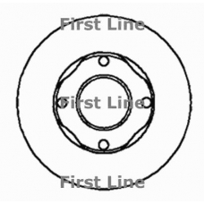 FBD873 FIRST LINE Тормозной диск