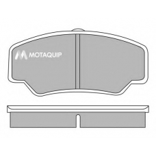 LVXL505 MOTAQUIP Комплект тормозных колодок, дисковый тормоз