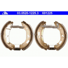 03.0520-1225.3 ATE Комплект тормозных колодок