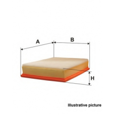 EAF3183.10 OPEN PARTS Воздушный фильтр