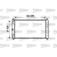 732479 VALEO Радиатор, охлаждение двигателя