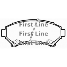 FBP3314 FIRST LINE Комплект тормозных колодок, дисковый тормоз