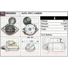 DRS0063 DELCO REMY Стартер