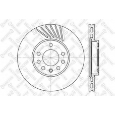 6020-3625V-SX STELLOX Тормозной диск