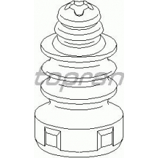 111 031 TOPRAN Буфер, амортизация