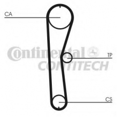 CT824K1 CONTITECH Комплект ремня грм