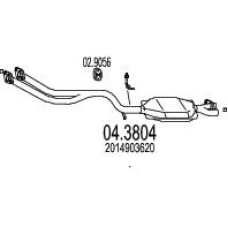 04.3804 MTS Катализатор