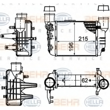 8ML 376 783-581 HELLA Интеркулер