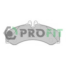 5000-1879 PROFIT Комплект тормозных колодок, дисковый тормоз