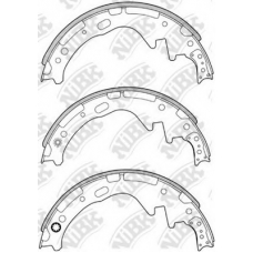 FN1171 NiBK Комплект тормозных колодок