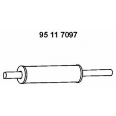 95 11 7097 EBERSPACHER Предглушитель выхлопных газов
