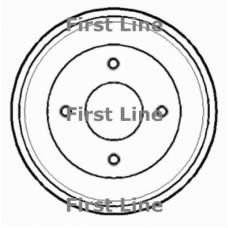 FBR907 FIRST LINE Тормозной барабан