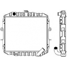 1321-0306 SAKURA  Automotive Радиатор, охлаждение двигателя