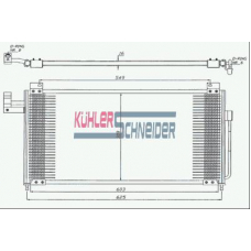 0223401 KUHLER SCHNEIDER Конденсатор, кондиционер