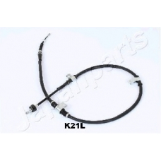 BC-K21L JAPANPARTS Трос, стояночная тормозная система