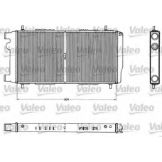 883716 VALEO Радиатор, охлаждение двигателя