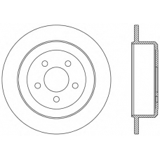 BDR2479.10 OPEN PARTS Тормозной диск