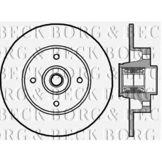 BBD5896S BORG & BECK Тормозной диск