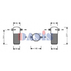 800395N AKS DASIS Осушитель, кондиционер