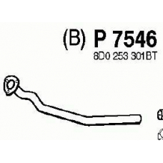 P7546 FENNO Труба выхлопного газа