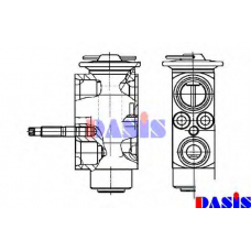 840108N AKS DASIS Расширительный клапан, кондиционер