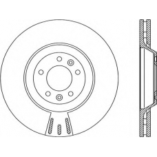 BDR2159.20 OPEN PARTS Тормозной диск