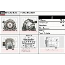 DRA4247N DELCO REMY Генератор