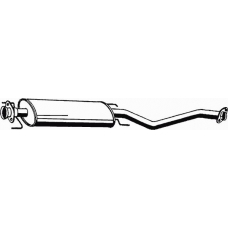 05.131 ASMET Средний глушитель выхлопных газов