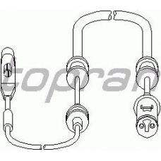 206 697 TOPRAN Датчик, износ тормозных колодок