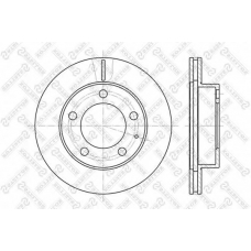 6020-3227V-SX STELLOX Тормозной диск