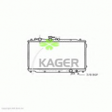 31-0708 KAGER Радиатор, охлаждение двигателя
