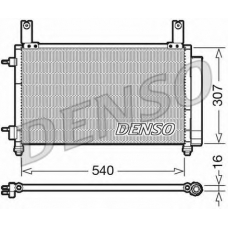 DCN15004 DENSO Конденсатор, кондиционер