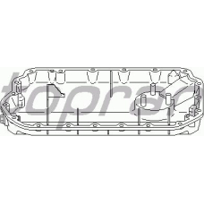 112 023 TOPRAN Масляный поддон