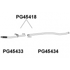 PG45418 VENEPORTE Труба выхлопного газа
