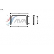 FT5223 AVA Конденсатор, кондиционер