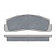 SP 179 PR SCT Комплект тормозных колодок, дисковый тормоз