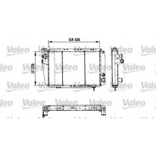 810933 VALEO Радиатор, охлаждение двигателя