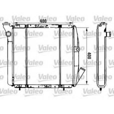 961718 VALEO Радиатор, охлаждение двигателя