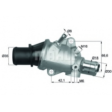 TI 138 88 MAHLE Термостат, охлаждающая жидкость